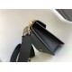 Replica fedele Borsa a tracolla Bvlgari Serpenti East-West Maxi Chain Versione Chip nera Imitazione Fake