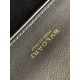 Replica fedele Borsa a tracolla Bvlgari Serpenti East-West Maxi Chain Versione Chip nera Imitazione Fake
