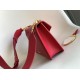 Replica fedele Borsa a tracolla Bvlgari Serpenti East-West Maxi Chain Versione Chip Rosso Imitazione Fake