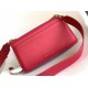 Replica fedele Borsa a tracolla Bvlgari Serpenti East-West Maxi Chain Versione Chip Rosso Imitazione Fake
