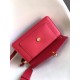 Replica fedele Borsa a tracolla Bvlgari Serpenti East-West Maxi Chain Versione Chip Rosso Imitazione Fake