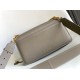 Replica fedele Borsa a tracolla Bvlgari Serpenti East-West Maxi Chain Versione Chip Grigio Imitazione Fake