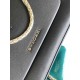 Replica fedele Borsa a tracolla piccola Bvlgari Serpenti Baia nera Imitazione Fake