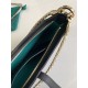 Replica fedele Borsa a tracolla piccola Bvlgari Serpenti Baia nera Imitazione Fake