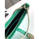 Replica fedele Borsa a tracolla piccola Bvlgari Serpenti Baia verde Imitazione Fake