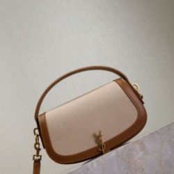 Replica identica Borsa a mano YSL Saint Laurent Mini Voltaire cuoio Replica fedele Borsa a mano YSL Saint Laurent Mini Voltaire cuoio Imitazione Fake