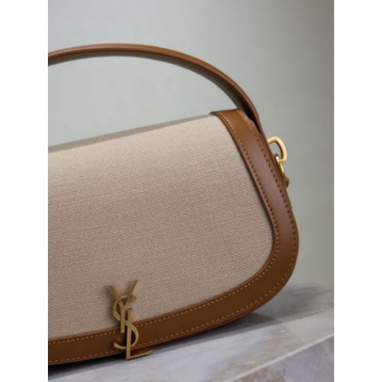 Replica identica Borsa a mano YSL Saint Laurent Mini Voltaire cuoio Replica fedele Borsa a mano YSL Saint Laurent Mini Voltaire cuoio Imitazione Fake