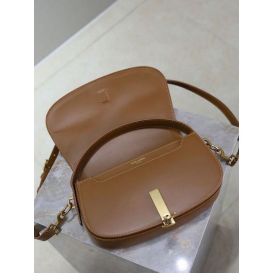 Replica identica Borsa a mano YSL Saint Laurent Mini Voltaire cuoio Replica fedele Borsa a mano YSL Saint Laurent Mini Voltaire cuoio Imitazione Fake