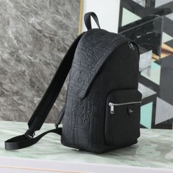 Replica fedele Zaino Dior Rider classico con cerniera nera Imitazione Fake