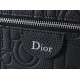 Replica fedele Zaino Dior Rider classico con cerniera nera Imitazione Fake