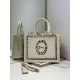 Replica fedele Borsa shopping Dior Book Tote Rosa Wave con tracolla Imitazione Fake