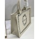 Replica fedele Borsa shopping Dior Book Tote Rosa Wave con tracolla Imitazione Fake