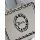 Replica fedele Borsa shopping Dior Book Tote Rosa Wave con tracolla Imitazione Fake