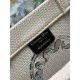 Replica fedele Borsa shopping Dior Book Tote Rosa Wave con tracolla Imitazione Fake