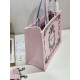 Replica fedele Borsa shopping Dior Book Tote Beige Wave con tracolla Imitazione Fake