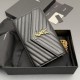 Replica di alta qualità Portafoglio a catena YSL Saint Laurent Envelope nero oro Replica perfetta Portafoglio a catena YSL Saint Laurent Envelope nero oro Imitazione Fake