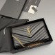 Replica di alta qualità Portafoglio a catena YSL Saint Laurent Envelope nero oro Replica perfetta Portafoglio a catena YSL Saint Laurent Envelope nero oro Imitazione Fake