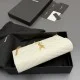 Replica di alta qualità Portafoglio a catena YSL Saint Laurent Envelope pelle originale bianco Replica perfetta Portafoglio a catena YSL Saint Laurent Envelope pelle originale bianco Imitazione Fake