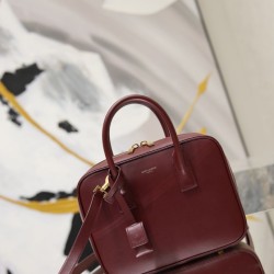 Replica perfetta Borsa YSL Saint Laurent Sac de Jour Bauletto con tracolla Rosso Imitazione Fake