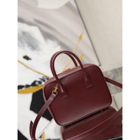 Replica di alta qualità Borsa YSL Saint Laurent Sac de Jour Bauletto con tracolla Rosso Replica perfetta Borsa YSL Saint Laurent Sac de Jour Bauletto con tracolla Rosso Imitazione Fake