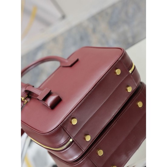 Replica di alta qualità Borsa YSL Saint Laurent Sac de Jour Bauletto con tracolla Rosso Replica perfetta Borsa YSL Saint Laurent Sac de Jour Bauletto con tracolla Rosso Imitazione Fake