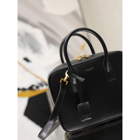 Replica di alta qualità Borsa YSL Saint Laurent Sac de Jour Bauletto con tracolla nera Replica perfetta Borsa YSL Saint Laurent Sac de Jour Bauletto con tracolla nera Imitazione Fake