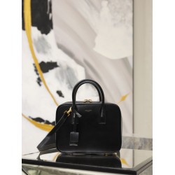 Replica perfetta Borsa YSL Saint Laurent Sac de Jour Bauletto con tracolla nera Imitazione Fake