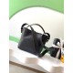 Replica perfetta Borsa a mano Chanel 26S AS6268  scamosciata con tracolla larga Nero Imitazione Fake