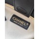 Replica perfetta Borsa a mano Chanel 26S AS6268  scamosciata con tracolla larga Nero Imitazione Fake