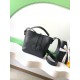 Replica perfetta Borsa a mano Chanel 26S AS6268  scamosciata con tracolla larga Nero Imitazione Fake