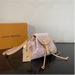 Replica di alta qualità Zaino LV M29974 Odyssee PM Rosa Replica perfetta Zaino LV M29974 Odyssee PM Rosa Imitazione Fake