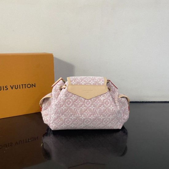 Replica di alta qualità Zaino LV M29974 Odyssee PM Rosa Replica perfetta Zaino LV M29974 Odyssee PM Rosa Imitazione Fake