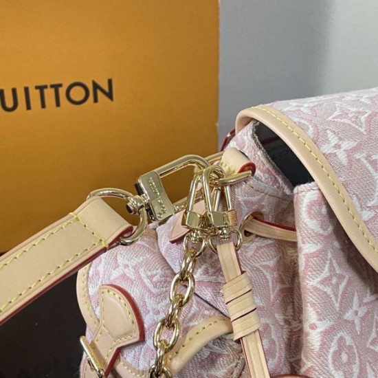 Replica di alta qualità Zaino LV M29974 Odyssee PM Rosa Replica perfetta Zaino LV M29974 Odyssee PM Rosa Imitazione Fake