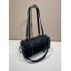 Replica perfetta Borse Valigia Prada 1BB154 nylon Nero Imitazione Fake