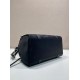 Replica perfetta Borse Valigia Prada 1BB154 nylon Nero Imitazione Fake