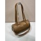 Replica di alta qualità Borse Valigia Prada 1BB154 nylon Marrone Replica perfetta Borse Valigia Prada 1BB154 nylon Marrone Imitazione Fake