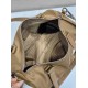 Replica di alta qualità Borse Valigia Prada 1BB154 nylon Marrone Replica perfetta Borse Valigia Prada 1BB154 nylon Marrone Imitazione Fake
