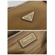 Replica di alta qualità Borse Valigia Prada 1BB154 nylon Marrone Replica perfetta Borse Valigia Prada 1BB154 nylon Marrone Imitazione Fake