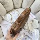 Replica di alta qualità Borsa Chanel Vanity con catena 23cm AS5347 Marrone Replica perfetta Borsa Chanel Vanity con catena 23cm AS5347 Marrone Imitazione Fake