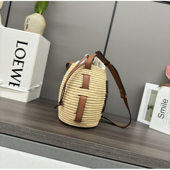 Replica perfetta Borsa Loewe pelle di vitello a nido d'ape Imitazione Fake