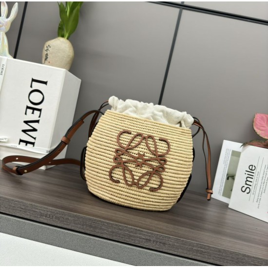 Replica perfetta Borsa Loewe pelle di vitello a nido d'ape Imitazione Fake