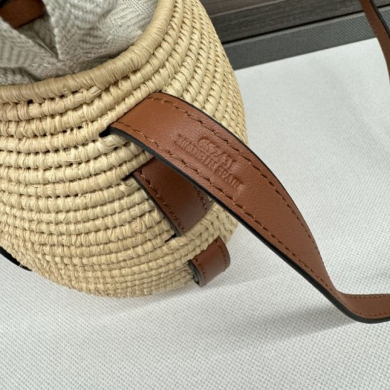 Replica perfetta Borsa Loewe pelle di vitello a nido d'ape Imitazione Fake