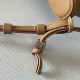 Replica di alta qualità Borsa a tracolla Loewe Hammock Hobo classica Marrone Replica perfetta Borsa a tracolla Loewe Hammock Hobo classica Marrone Imitazione Fake