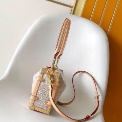 Replica di alta qualità Borsa Side Trunk MM Louis vuitton M2A145 Chip dinamico 163 Replica perfetta Borsa Side Trunk MM Louis vuitton M2A145 Chip dinamico 163 Imitazione Fake