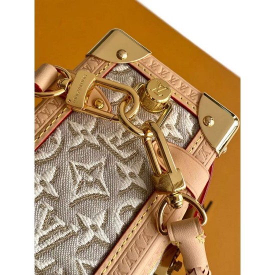 Replica di alta qualità Borsa Side Trunk MM Louis vuitton M2A145 Chip dinamico 163 Replica perfetta Borsa Side Trunk MM Louis vuitton M2A145 Chip dinamico 163 Imitazione Fake