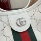 Replica di alta qualità Borsa grande Gucci Giglio traforata GG 853971 bianca Replica perfetta Borsa grande Gucci Giglio traforata GG 853971 bianca Imitazione Fake