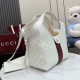 Replica perfetta Borsa piccola Gucci Giglio traforata GG 860845 bianca Imitazione Fake