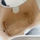 Replica perfetta Borsa piccola Gucci Giglio traforata GG 860845 bianca Imitazione Fake