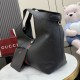 Replica perfetta Borsa grande Gucci Giglio 853971 traforata GG  Nero Imitazione Fake
