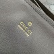 Replica perfetta Borsa grande Gucci Giglio 853971 traforata GG  Nero Imitazione Fake